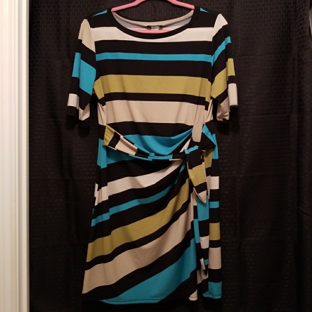 Color Block Sheath Dress